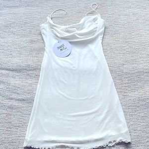 Princess Polly Sugar Mini Dress White- NEW